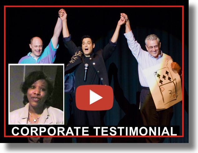 Ford Testimonial Clean Comedy Magician Corporate Comedy Magician For Company Parties and Trade Shows in Las Vegas